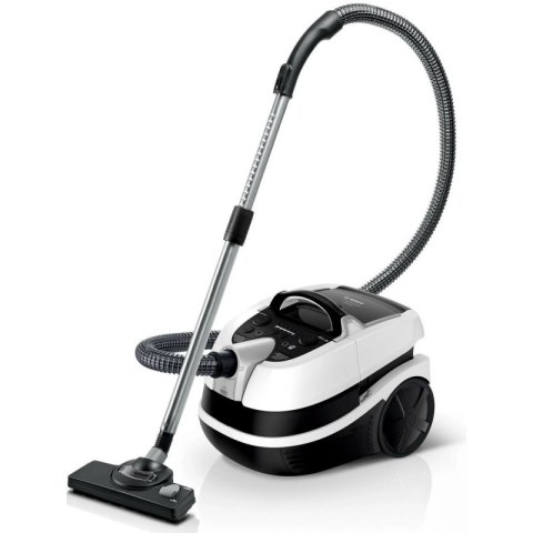 Odkurzacz workowy BOSCH AquaWash&Clean BWD 421 POW (2100W /Czarno-biały )