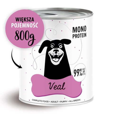 Paka Zwierzaka Pepe Veal 99% cielęcina 800g
