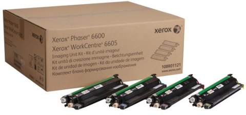 Bęben światłoczuły XEROX Zestaw bębnów CMYK Phaser 6600/WorkCentre 6605 108R01121 Bęben światłoczuły XEROX Zestaw bębnów CMYK Phaser 6600/WorkCentre 6605 108R01121