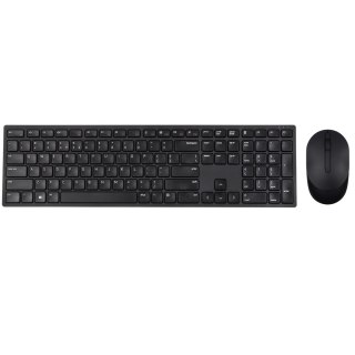 DELL KM5221W klawiatura RF Wireless QWERTY Amerykański międzynarodowy Czarny