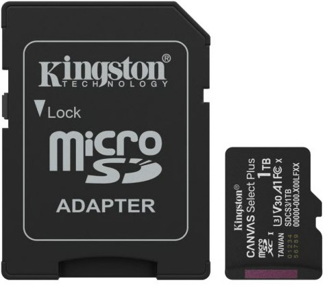 Karta pamięci KINGSTON 1 TB Adapter Karta pamięci KINGSTON 1 TB Adapter