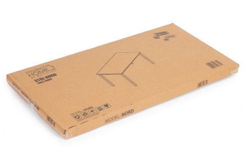 Stół do kuchni jadalni dla 4-5 osób biurko komputerowe 120x60 cm biały ModernHome