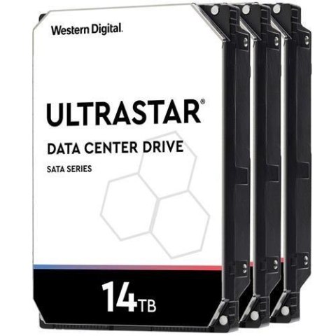 Dysk Western Digital Ultrastar DC HC530 He14 14TB 3,5" 512MB SATA 6Gb/s 512e SE WUH721414ALE6L4 Dysk Western Digital Ultrastar DC HC530 He14 14TB 3,5" 512MB SATA 6Gb/s 512e SE WUH721414ALE6L4