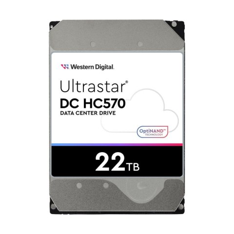 Dysk Western Digital Ultrastar DC HC570 He22 22TB 3,5" 512MB SATA 6Gb/s 512e DC SE WUH722222ALE6L4 Dysk Western Digital Ultrastar DC HC570 He22 22TB 3,5" 512MB SATA 6Gb/s 512e DC SE WUH722222ALE6L4