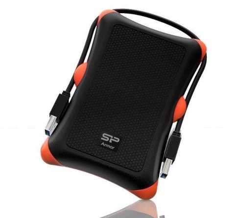 Dysk zewnętrzny Silicon Power ARMOR A30 2TB USB 3.0 BLACK / PANCERNY / wstrząsoodporny