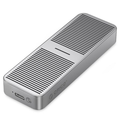Obudowa dysku Orico M223C3-G4-GY-BP na dysk zewnętrzny, SSD M.2 NVMe, alu, USB 3.2 2x2 20 Gbps Obudowa dysku Orico M223C3-G4-GY-BP na dysk zewnętrzny, SSD M.2 NVMe, alu, USB 3.2 2x2 20 Gbps
