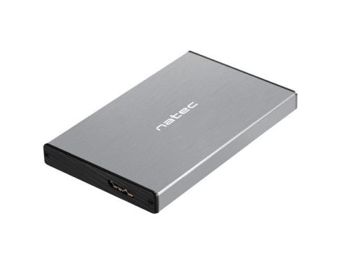 Obudowa na dysk HDD/SSD Natec RHINO Go USB 3.0 2.5" SATA szara Obudowa na dysk HDD/SSD Natec RHINO Go USB 3.0 2.5" SATA szara