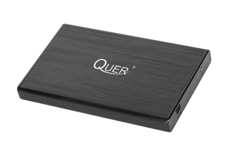 Obudowa na dysk Quer KOM0692 2,5 SATA USB 2.0 aluminiowa Obudowa na dysk Quer KOM0692 2,5 SATA USB 2.0 aluminiowa