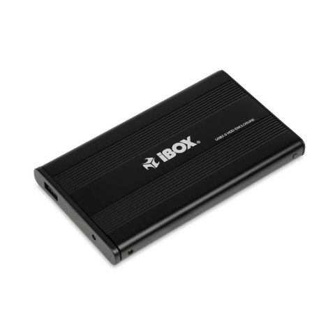 Obudowa na dysk iBOX HD-01 2.5" USB 2.0 czarna, aluminium Obudowa na dysk iBOX HD-01 2.5" USB 2.0 czarna, aluminium