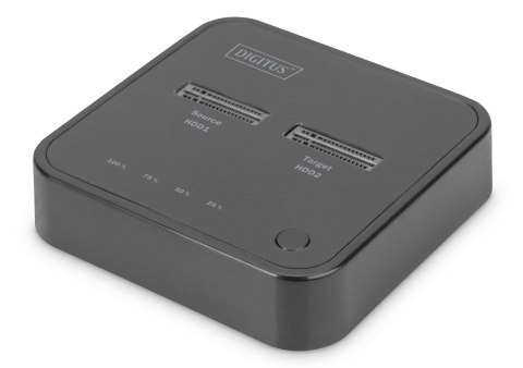 Stacja dokująca DIGITUS do SSD M.2 NVMe z funkcją klonowania offline, USB-C, czarna Stacja dokująca DIGITUS do SSD M.2 NVMe z funkcją klonowania offline, USB-C, czarna