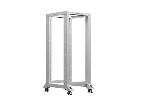 Stojak Open Rack 19" Lanberg 27U 600x800 Szary