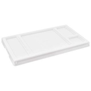 Stolik śniadaniowy biały składany 50x30x21 cm