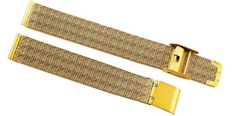 Bransoleta Fashion Mesh Złota IPG 14 mm FA14G