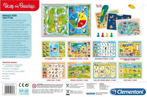 MÓWIĄCE PIÓRO LICZBY 1000 PYTAŃ 64 ZADAŃ CLEMENTONI #G3