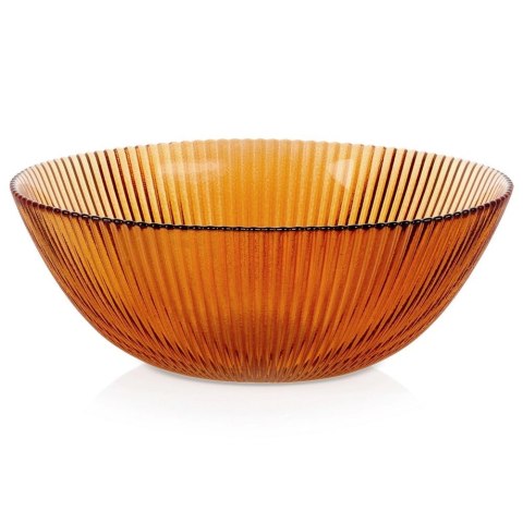 Miska sałatkowa szklana bursztynowa 21 cm, 1,4 l