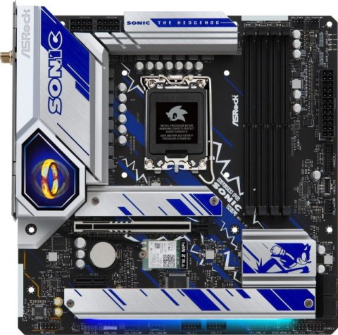 Płyta główna ASROCK B760M PG SONIC WIFI (Socket 1700 /micro ATX)