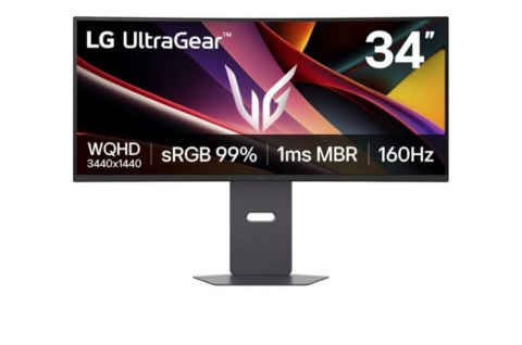 Monitor LG 34G600A-B (34" /LED /160Hz /3440 x 1440 /Czarny)