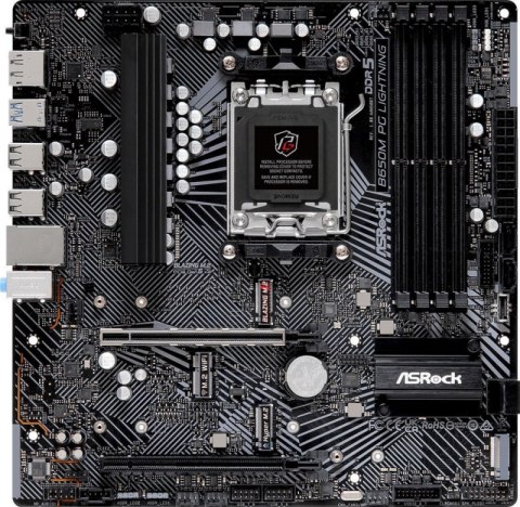 Płyta główna ASROCK B650M PG LIGHTNING (Socket AM5 /micro ATX)
