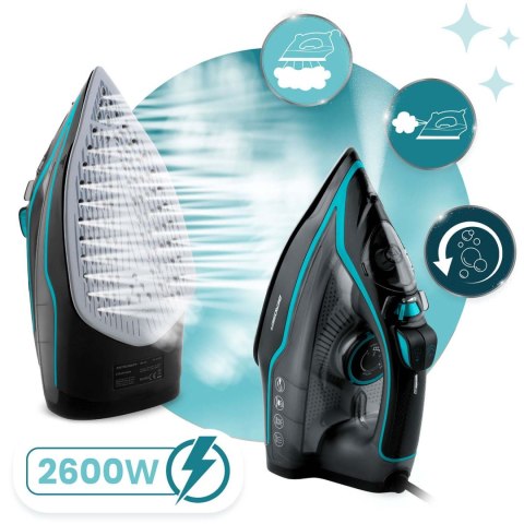 Żelazko parowe 2600W Berdsen BD-331 ceramiczna powłoka praca w pionie