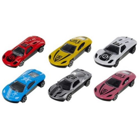 Zestaw ciężarówka TIR z 6 autami 26303