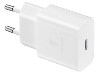 Samsung Power Adapter 15W USB-C Fast Charge (without cable); White