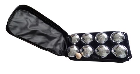 Kule Boule Bule Petanque do Gry Metalowe Solidne KUBISPORT 72 mm 8 szt.