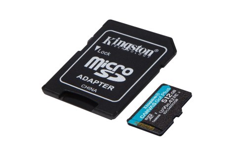 KINGSTON microSDXC Canvas Go Plus 512GB + Adapter