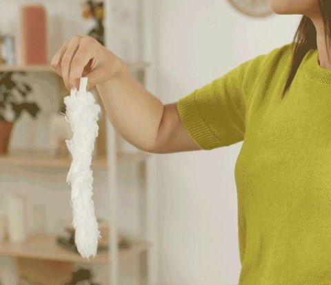 Miotełka do kurzu Vileda z krótką rączką + 2 wkłady Flex&Catch