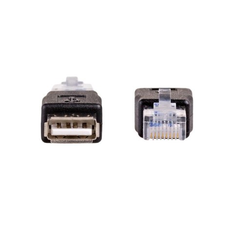 Adapter Akyga AK-AD-27 USB 2.0 A(F) - RJ-45 (M) Adapter Akyga AK-AD-27 USB 2.0 A(F) - RJ-45 (M)