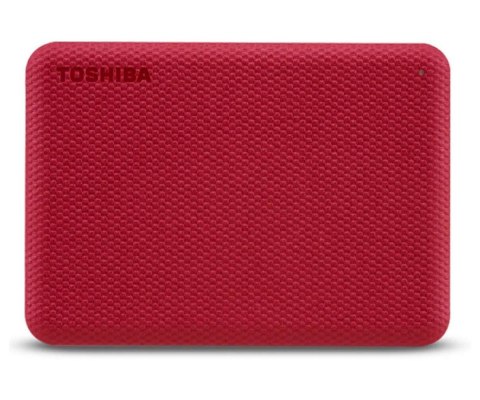 Dysk zewnętrzny Toshiba Canvio Advance 4TB, USB 3.2, red Dysk zewnętrzny Toshiba Canvio Advance 4TB, USB 3.2, red