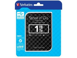 Dysk zewnętrzny Verbatim 1TB Store 'n' Go 2.5" czarny USB 3.0 GEN 2