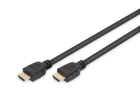 Kabel DIGITUS połączeniowy HDMI 2.1 Ultra HighSpeed 8K60Hz UHD Typ HDMI A/A M/M czarny 3m Kabel DIGITUS połączeniowy HDMI 2.1 Ultra HighSpeed 8K60Hz UHD Typ HDMI A/A M/M czarny 3m