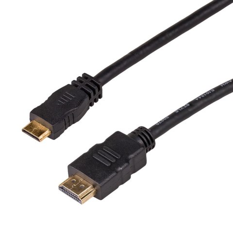 Kabel HDMI 1.4 Akyga AK-HD-10M HDMI - miniHDMI 1m Kabel HDMI 1.4 Akyga AK-HD-10M HDMI - miniHDMI 1m