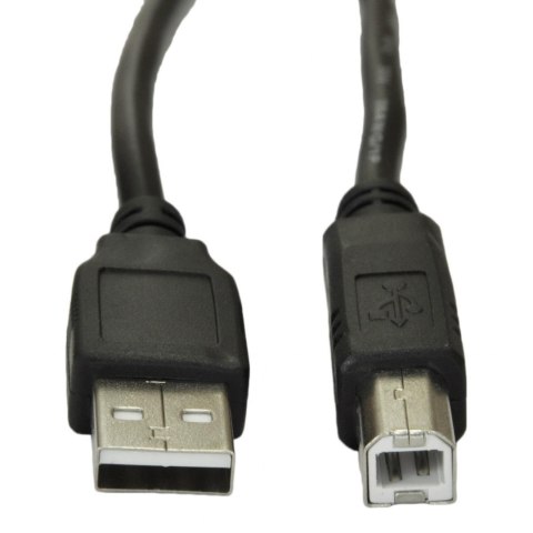 Kabel USB 2.0 Akyga AK-USB-04 USB A(M) - B(M) 1,8m czarny Kabel USB 2.0 Akyga AK-USB-04 USB A(M) - B(M) 1,8m czarny