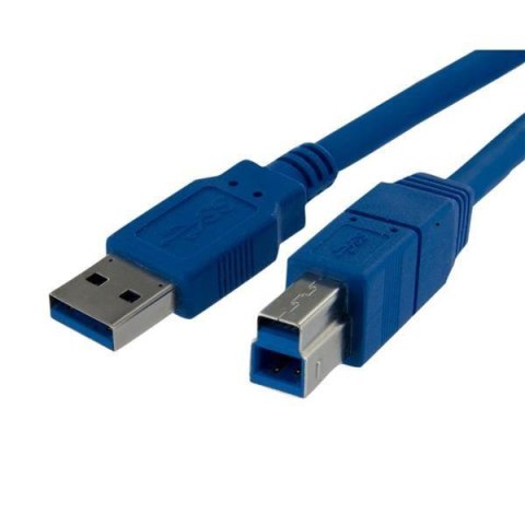 Kabel USB 3.0 Akyga AK-USB-09 USB A(M) - B(M) 1,8m niebieski Kabel USB 3.0 Akyga AK-USB-09 USB A(M) - B(M) 1,8m niebieski