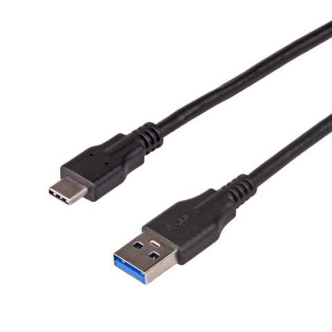 Kabel USB 3.1 Akyga AK-USB-15 USB A(M) - C(M) 1m czarny Kabel USB 3.1 Akyga AK-USB-15 USB A(M) - C(M) 1m czarny