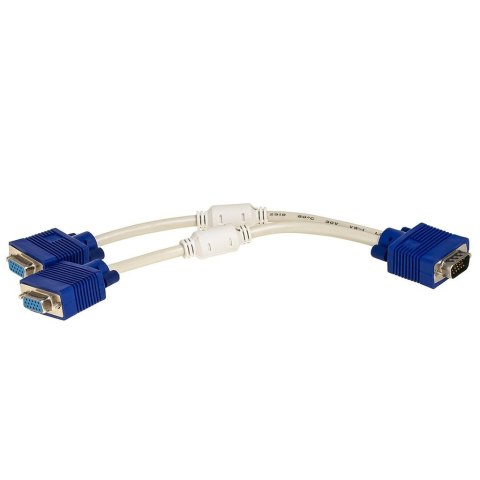 Kabel adapter Akyga AK-AD-20 VGA M - 2x VGA F 0,25m Kabel adapter Akyga AK-AD-20 VGA M - 2x VGA F 0,25m