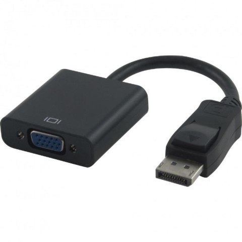 Kabel adapter Akyga AK-AD-36 VGA F - DisplayPort M 0,15m czarny Kabel adapter Akyga AK-AD-36 VGA F - DisplayPort M 0,15m czarny