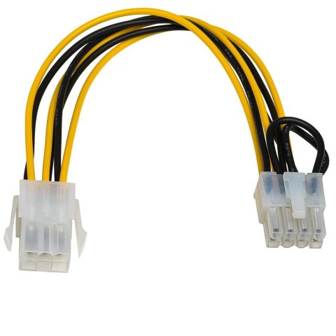 Kabel adapter Akyga AK-CA-07 PCI Express 6-pin (F) / 8-pin (M) 0,2m Kabel adapter Akyga AK-CA-07 PCI Express 6-pin (F) / 8-pin (M) 0,2m