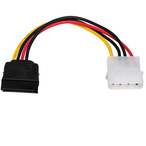 Kabel adapter Akyga AK-CA-17 Molex (M) - SATA (F) 0,15m Kabel adapter Akyga AK-CA-17 Molex (M) - SATA (F) 0,15m