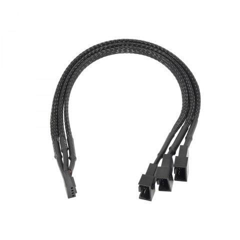 Kabel adapter Akyga AK-CA-65 4-pin (F) - 2x 4-pin (M), 1x 3-pin (M) 0,25m Kabel adapter Akyga AK-CA-65 4-pin (F) - 2x 4-pin (M), 1x 3-pin (M) 0,25m