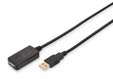Kabel przedłużający aktywny DIGITUS DA-70130-4 USB 2.0 5m Kabel przedłużający aktywny DIGITUS DA-70130-4 USB 2.0 5m