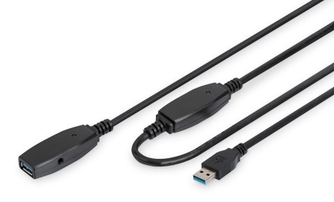 Kabel przedłużający aktywny DIGITUS DA-73107 USB 3.0 20m Kabel przedłużający aktywny DIGITUS DA-73107 USB 3.0 20m