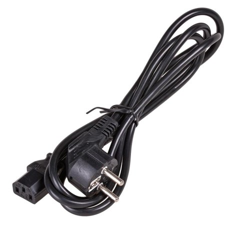 Kabel zasilający Akyga AK-PC-01A IEC C13 CEE 7/7 230V/50Hz 1,5m Kabel zasilający Akyga AK-PC-01A IEC C13 CEE 7/7 230V/50Hz 1,5m