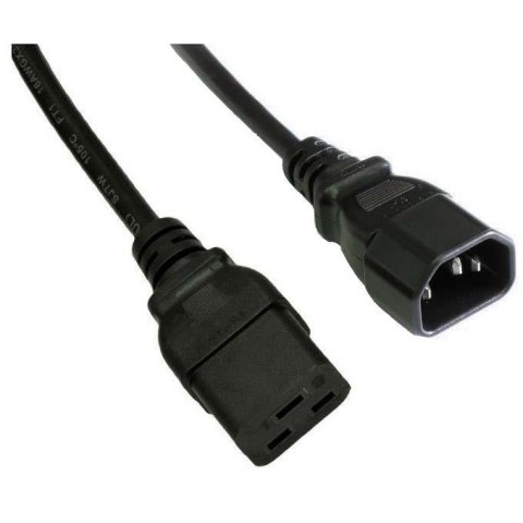 Przedłużacz zasilający serwerowy Akyga AK-UP-02 IEC C19/C14 250V/50Hz 1,8m Przedłużacz zasilający serwerowy Akyga AK-UP-02 IEC C19/C14 250V/50Hz 1,8m
