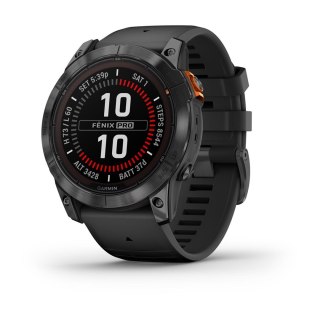 Zegarek sportowy Garmin Fenix 7X Pro Solar Edition Slate Grey / Black Band