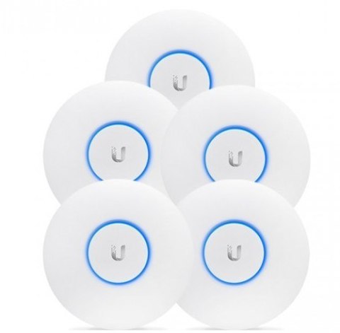 Access Point Wi-Fi 5 Ubiquiti UniFi AC Pro 2.4GHz(3x3)/5GHz(3x3) PoE/Passive48V 2x1G 5pak