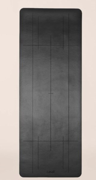 Mata do jogi czarna GRIP & CUSHION III 5mm