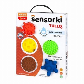 Tullo Piłeczki sensoryczne Sensorki 5 szt. Bez dziurki