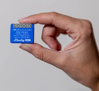 Mini przekaźnik WiFi Shelly 1 Mini Gen4